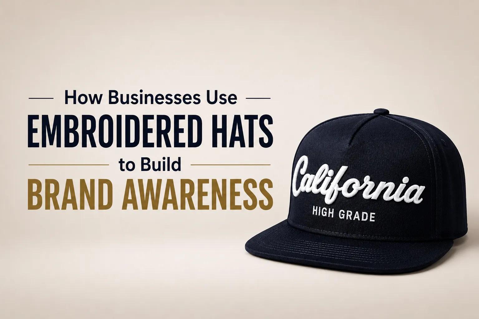 How Businesses Use Embroidered Hats to Build Brand Awareness